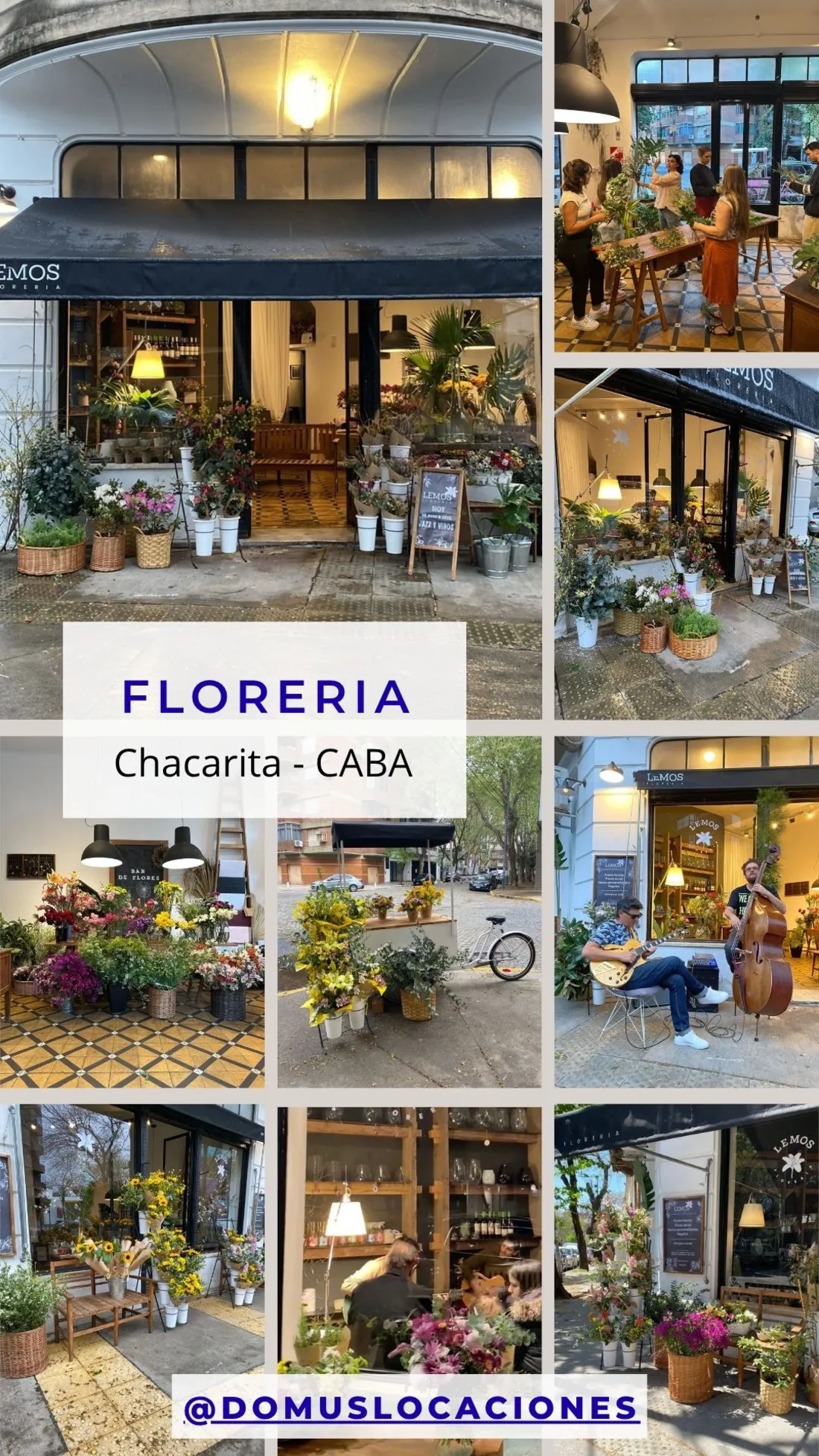 Floreria en Chacarita- CABA