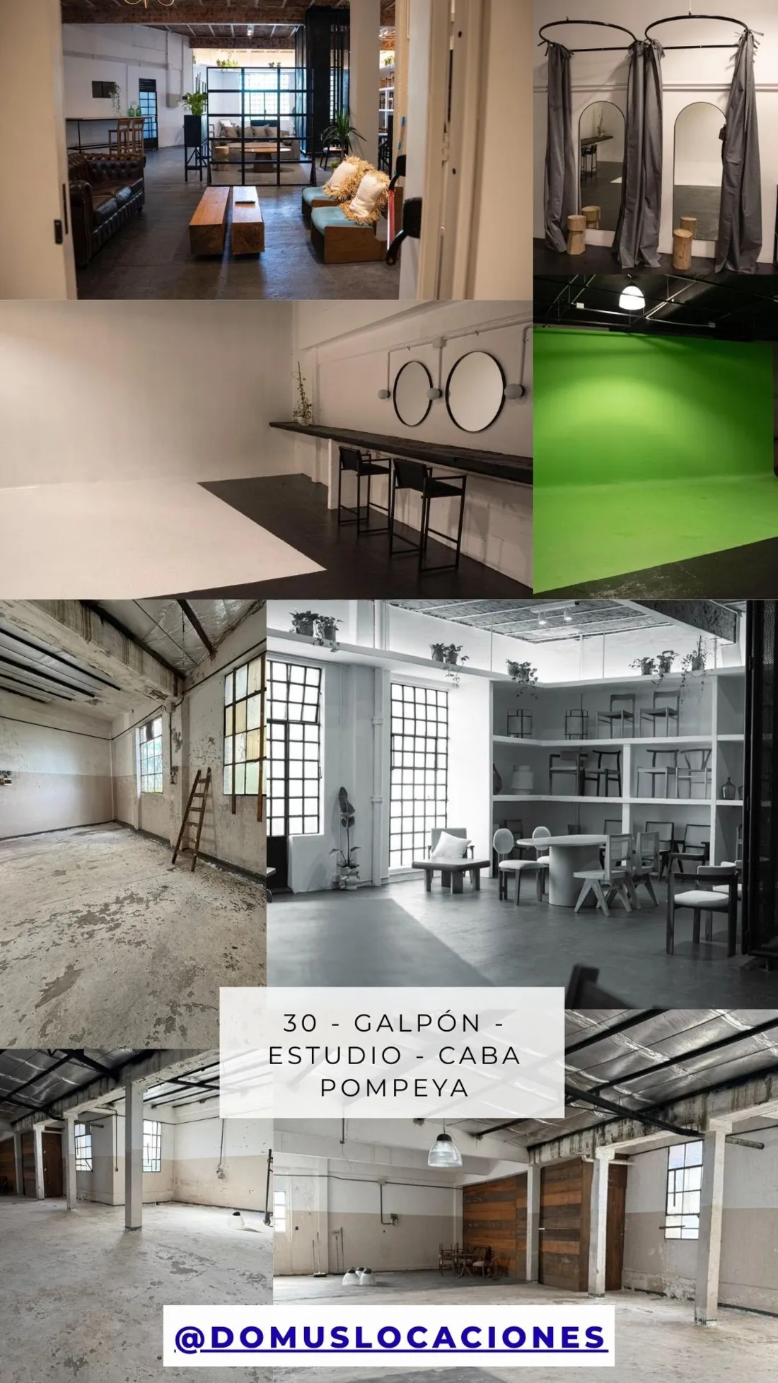 Galpón - estudio - CABA Pompeya