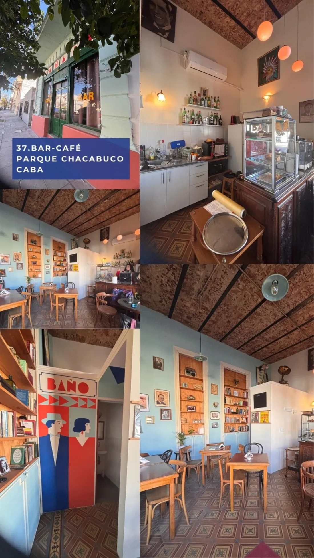 Bar-café- Parque Chacabuco- CABA