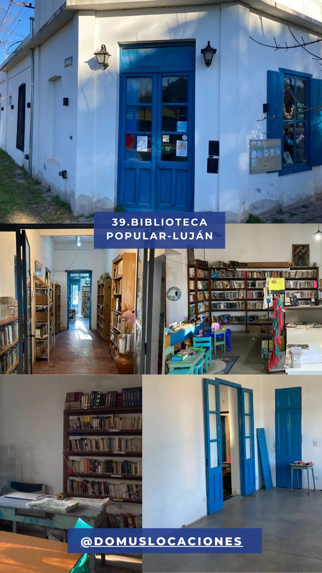Biblioteca popular- Luján