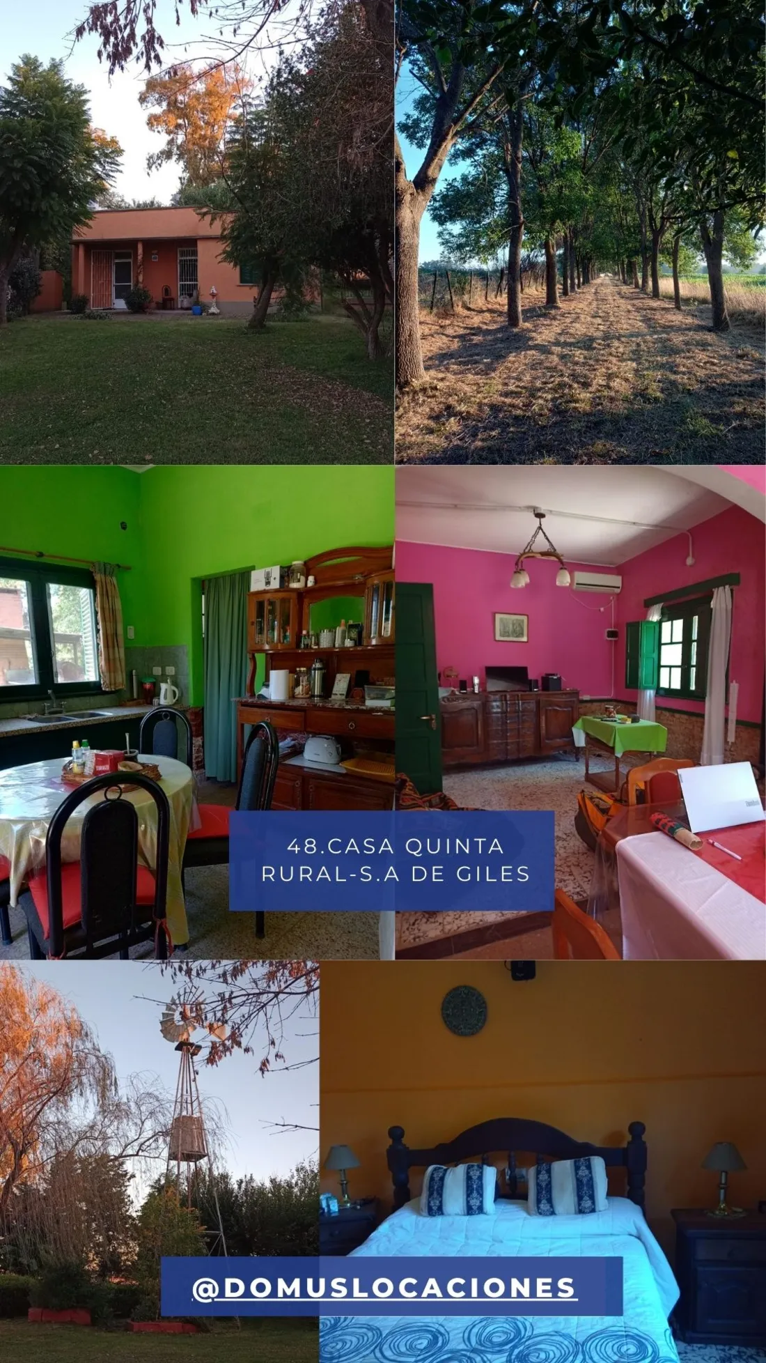 Casa quinta rural-S.A de Giles