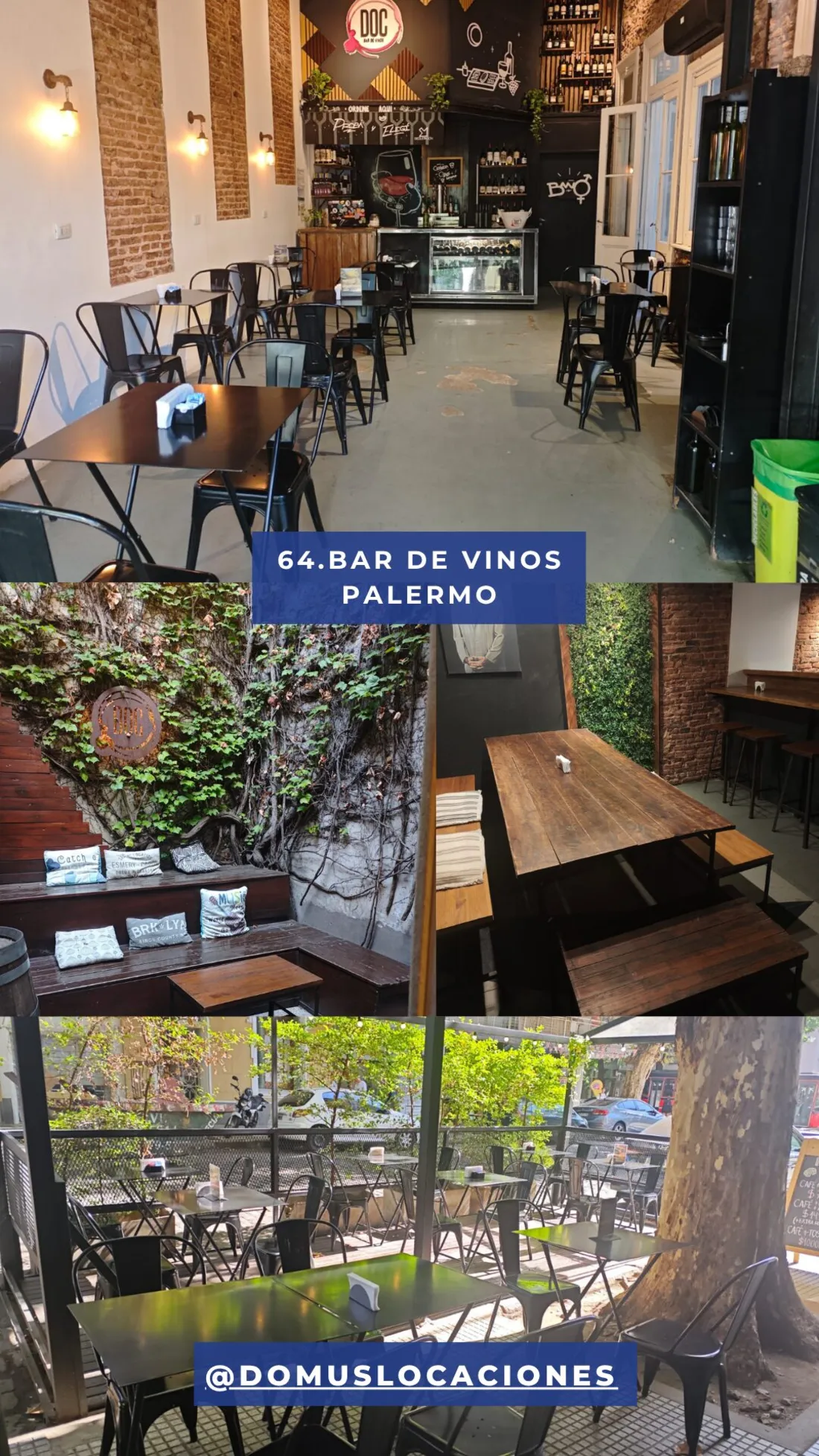 Bar de vinos - Palermo