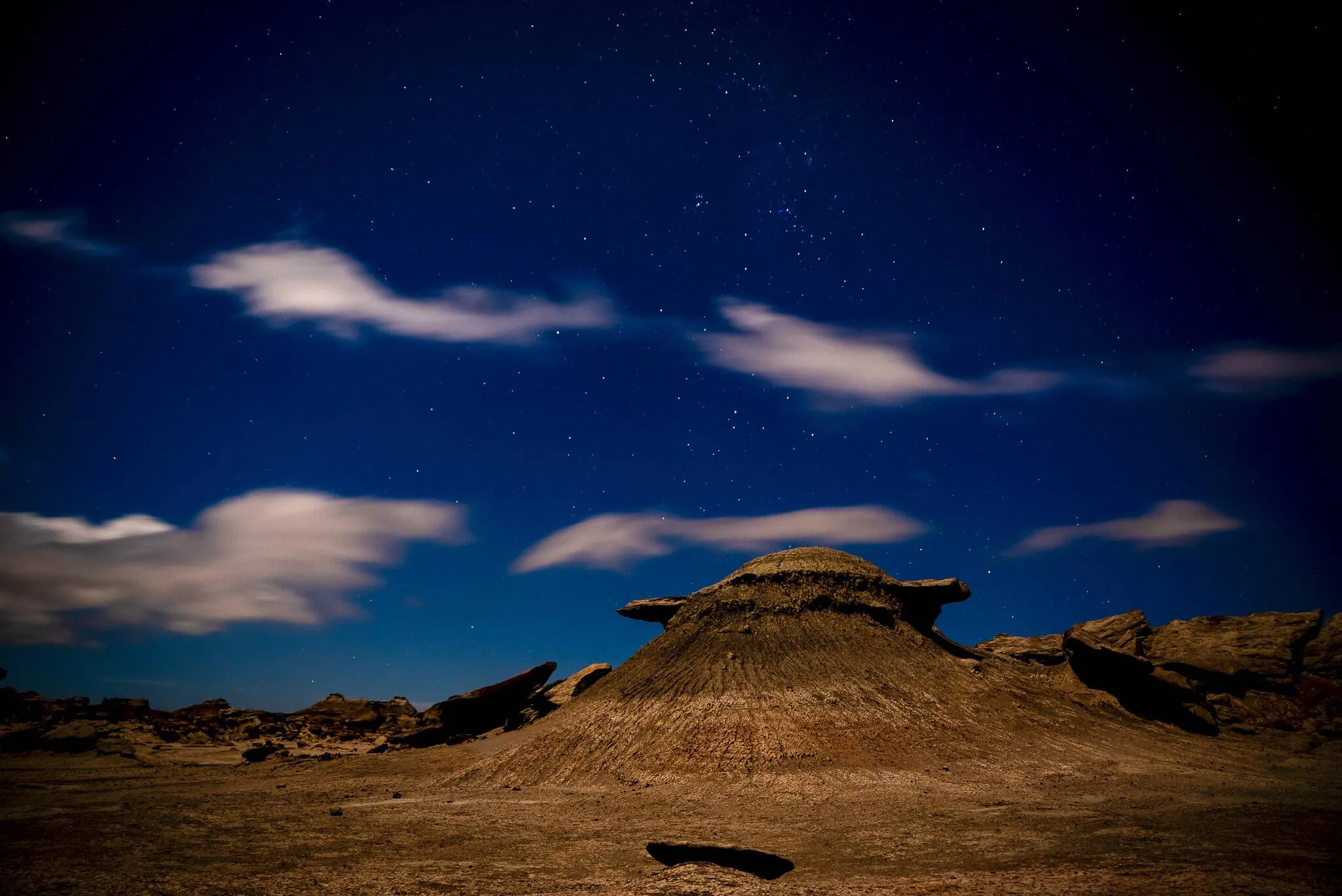 Cielo nocturno sobre Cuyo